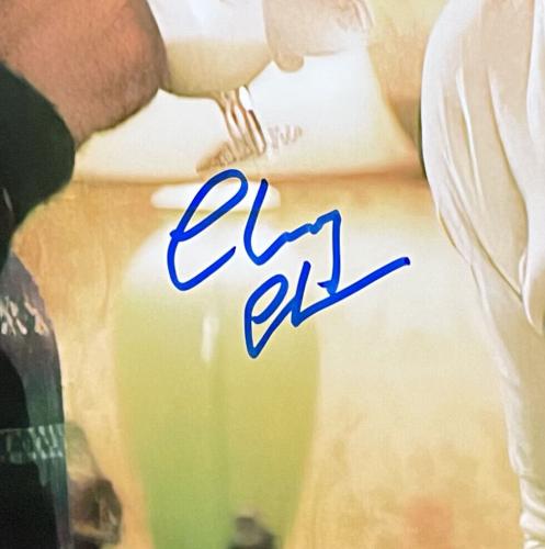 Chevy Chase Randy Quaid Signed 11x14 Christmas Vacation Eggnog Photo JSA