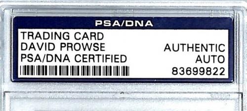 2008 Official Pix STAR WARS DAVE PROWSE Signed DARTH VADER Card PSA/DNA SLABBED