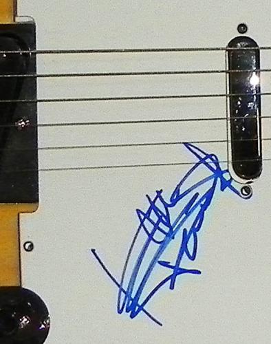 Keith Richards Autographed Rolling Stones Double Neck Guitar UAC AFTAL