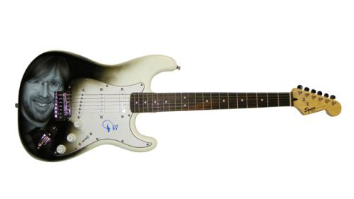 Trey Anastasio Autographed Airbrushed Phish Guitar UACC RD AFTAL