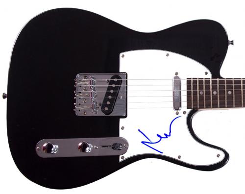 Pink Floyd Nick Mason Autographed Signed Tele Guitar Uacc Rd Coa AFTAL