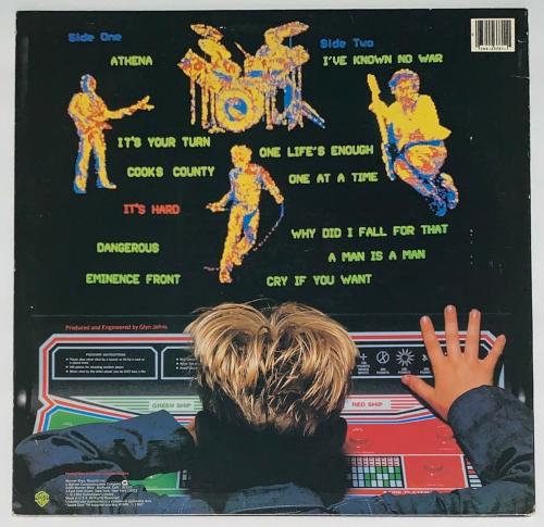 Pete Townshend The Who Signed It's Hard Record Album Psa Coa H84301