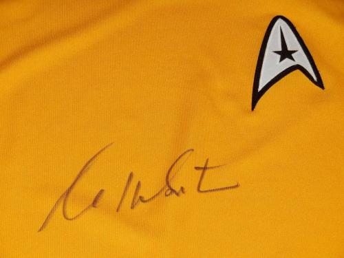 William Shatner Autographed Star Trek Uniform Shirt (capt. Kirk) - Jsa Coa!