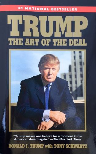 Donald Trump (The Art Of The Deal) Signed Paperback Book Jsa P40090
