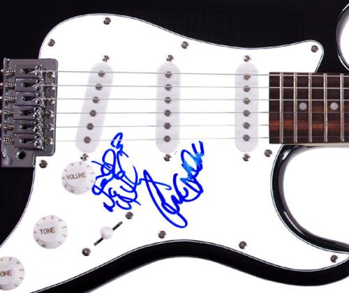 Heart Autographed Signed Electric Guitar Uacc Rd Coa AFTAL