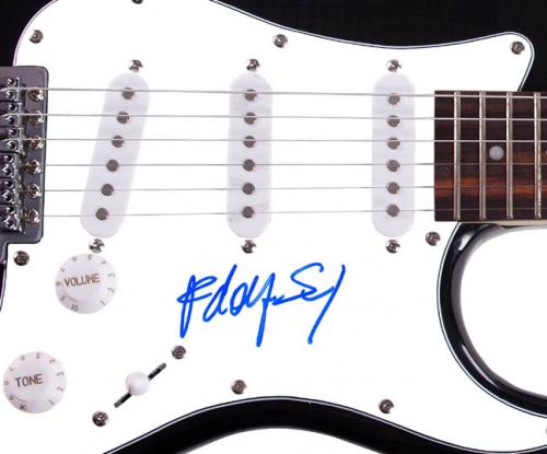 Rudolf Schenker Autographed Scorpions Guitar UACC RD AFTAL COA