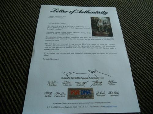 AC/DC Stiff Upper Lip Autographed Signed Tour Program PSA Certified x all 5