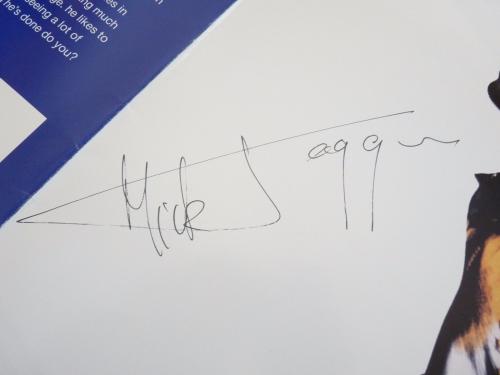 Rolling Stones Mick Jagger Signed Autographed 12"x16" Tour Program JSA Certified