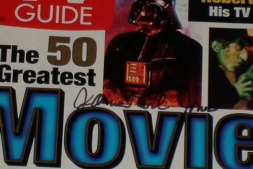 James Earl Jones "darth Vader" Signed Autographed Tv Guide Cover Jsa Certified