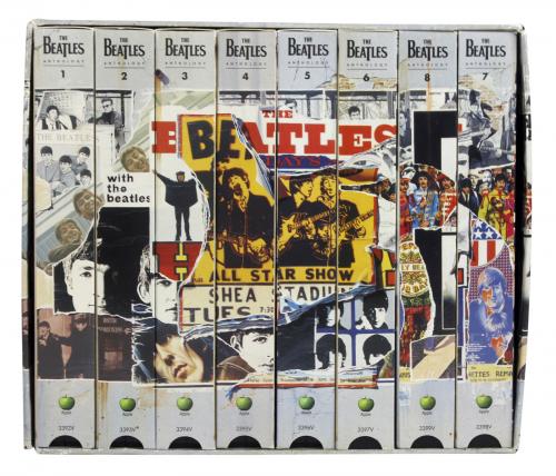 Ringo Starr The Beatles Signed The Beatles Anthology Vhs Box Set Bas A