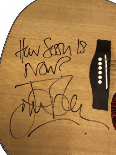 The Smiths Johnny Marr How Soon Is Now Lyric Signed Guitar RACC TS UACC RD AFTAL
