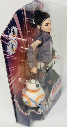 Daisy Ridley Autographed Rey 12" Inch Figurine Figurine Star Wars Beckett BAS