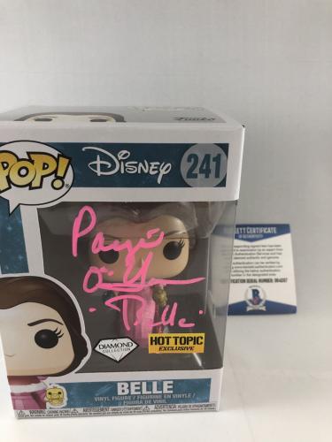 Paige O’hara Signed Disney Beauty And The Beast Belle Funko Pop Bas Beckett 4