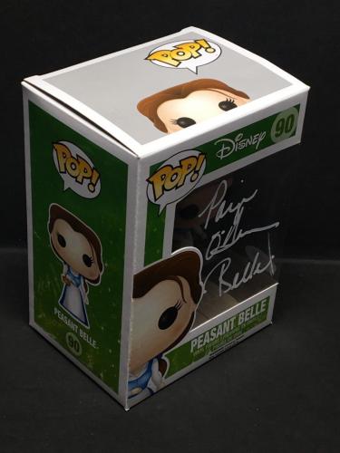 Paige O'Hara Signed Peasant Belle Funko Pop 90 *Beauty And The Beast "Belle" PSA