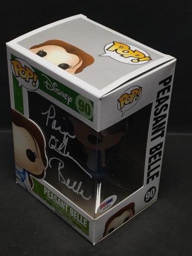 Paige O'Hara Signed Peasant Belle Funko Pop 90 *Beauty And The Beast "Belle" PSA