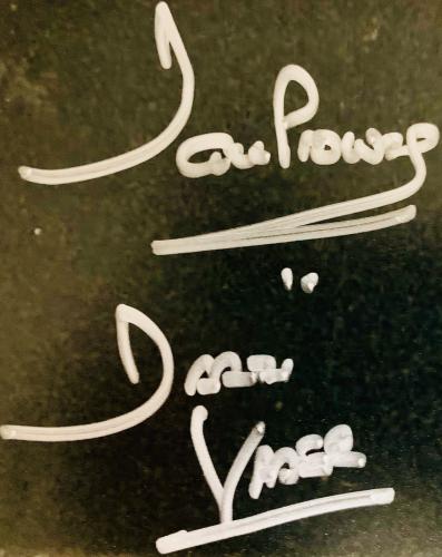 David Dave Prowse Signed Star Wars Darth Vader 16x20 Photo Beckett BAS 11