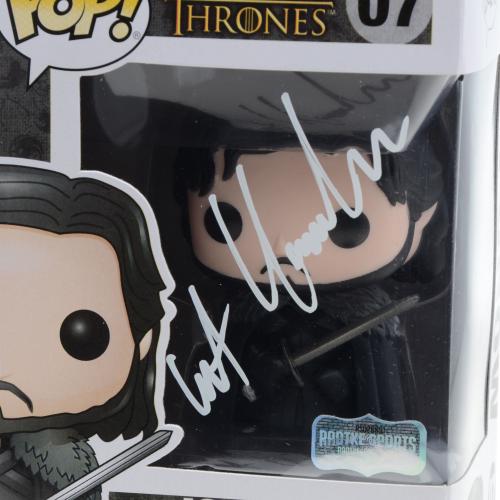 Kit Harington Game of Thrones Autographed #7 Jon Snow Funko Pop!