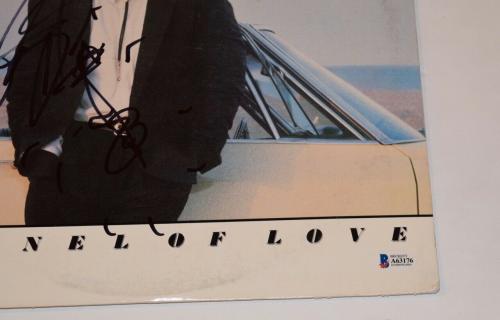 Bruce Springsteen Signed Autograph & Sketch TUNNEL OF LOVE Record Album BAS COA
