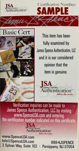 President Donald Trump Signed Baseball The Donald - James Spence JSA COA