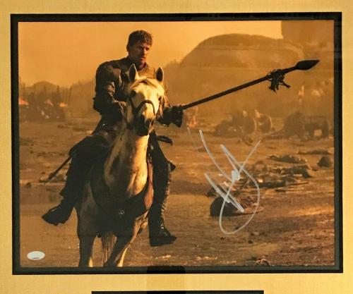 NIKOLAJ COSTER-WALDAU (Jaime-Game Of Thrones) signed custom framed display #2