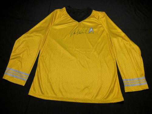 William Shatner Signed Captain Kirk Star Trek Costume Shirt BAS Beckett B58954