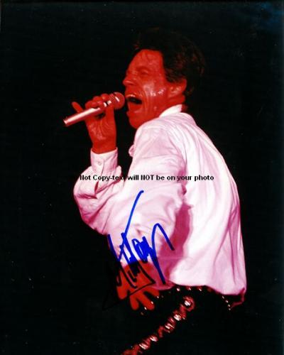 Mick Jagger Autographed Facsimile Signed Photo