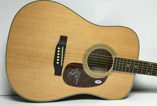 Meat Loaf Signed Acoustic Guitar *Bat Out of Hell *The Monster Is Loose PSA