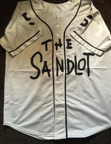 sandlot signed jersey
