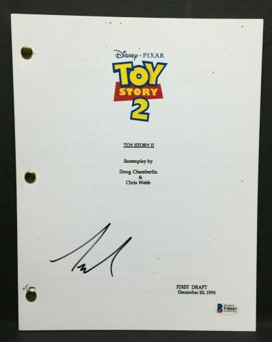 Tim Allen Signed 'Toy Story 2' Full Movie Script *Buzz Lightyear Beckett F48683