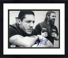 ACTOR RYAN HURST HAND SIGNED SONS OF ANARCHY 11X14 INCH PHOTO B W/COA OPIE PROOF 