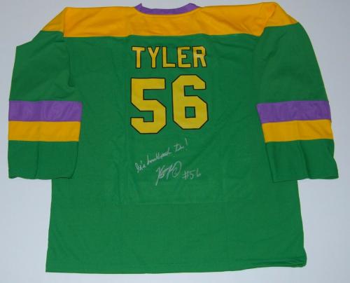 russ tyler mighty ducks jersey