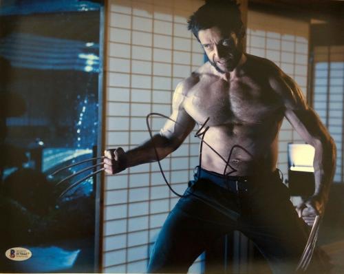 Stan-Lee-amp-Hugh-Jackman-X-Men-Wolverine-Logan autographed 8x10 RP photo 