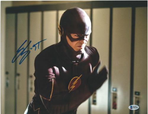 Grant Gustin TV Show The Flash Barry Allen 8x10" reprint Signed Photo #1 RP 