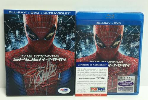 Stan Lee Signed The Amazing Spider-Man DVD PSA Y17876