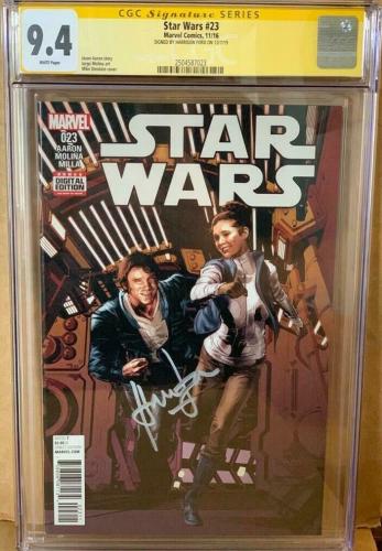 Han Solo #23 CGC 9.4 Signed by Harrison Ford Star Wars Signature Series Comic