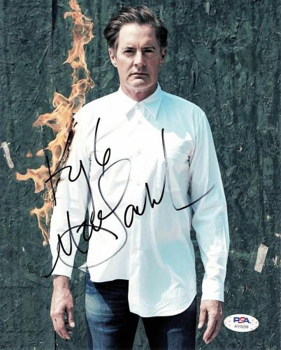 Kyle maclachlan signed autographed twin peaks dale cooper 8x10 photo