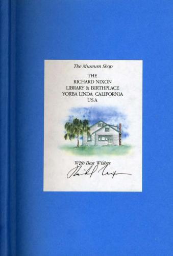Richard Nixon JSA Coa Signed Book Seize The Moment Autograph