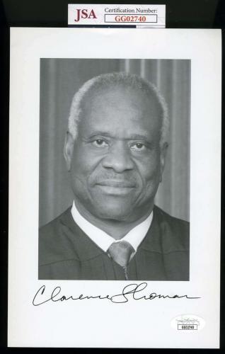 OFFICIAL PORTRAIT OF JUSTICE CLARENCE THOMAS 8X10 PHOTO SUPREME COURT