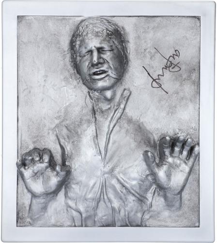 Harrison Ford Star Wars Autographed Han Solo Carbonite Bust - BAS