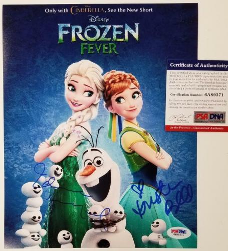 Idina Menzel signed CD Holiday Wishes Disney Frozen Star Elsa Beckett BAS Authen 