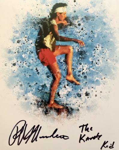 Ralph Macchio Signed (The Karate Kid) 8x10 Photo JSA Q06587