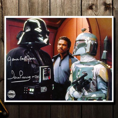 Star Wars SeeTwo Official Pix 11 x 14 Dave Prowse Darth Vader Signed Autograph 