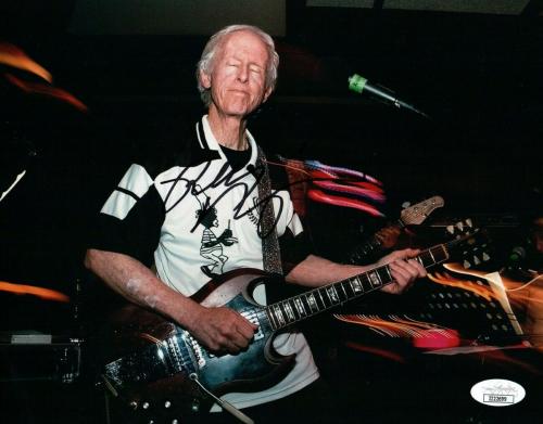 Robby Krieger Signed Autographed 8X10 Photo The Doors on Stage JSA II22699