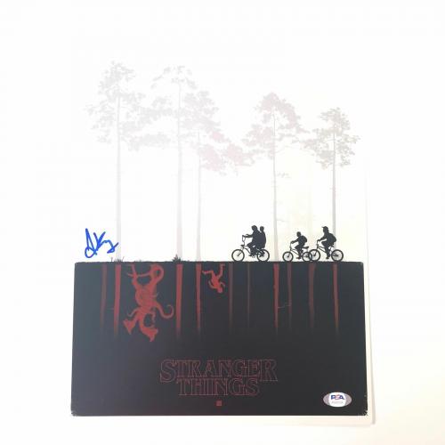 Joe Keery signed 11x14 photo PSA/DNA Autographed Stranger Things