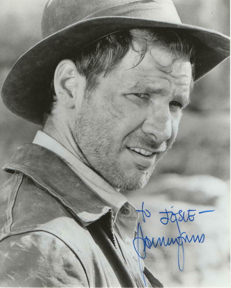 HARRISON FORD STAR WARS SIGNED 8X10 PHOTO AUTOGRAPHED RP 
