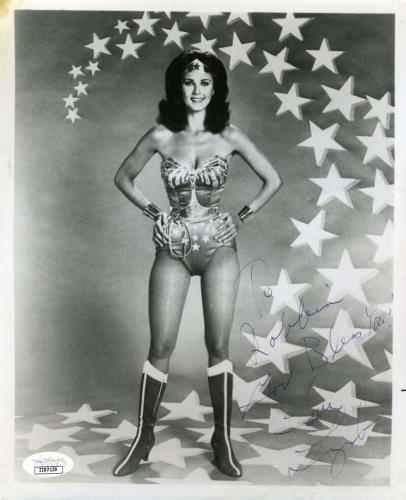 Lynda Carter als Wonder Woman Autogrammfoto 