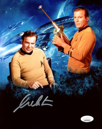 William Shatner Autographed 8x10 Photo Star Trek JSA Stock #178299