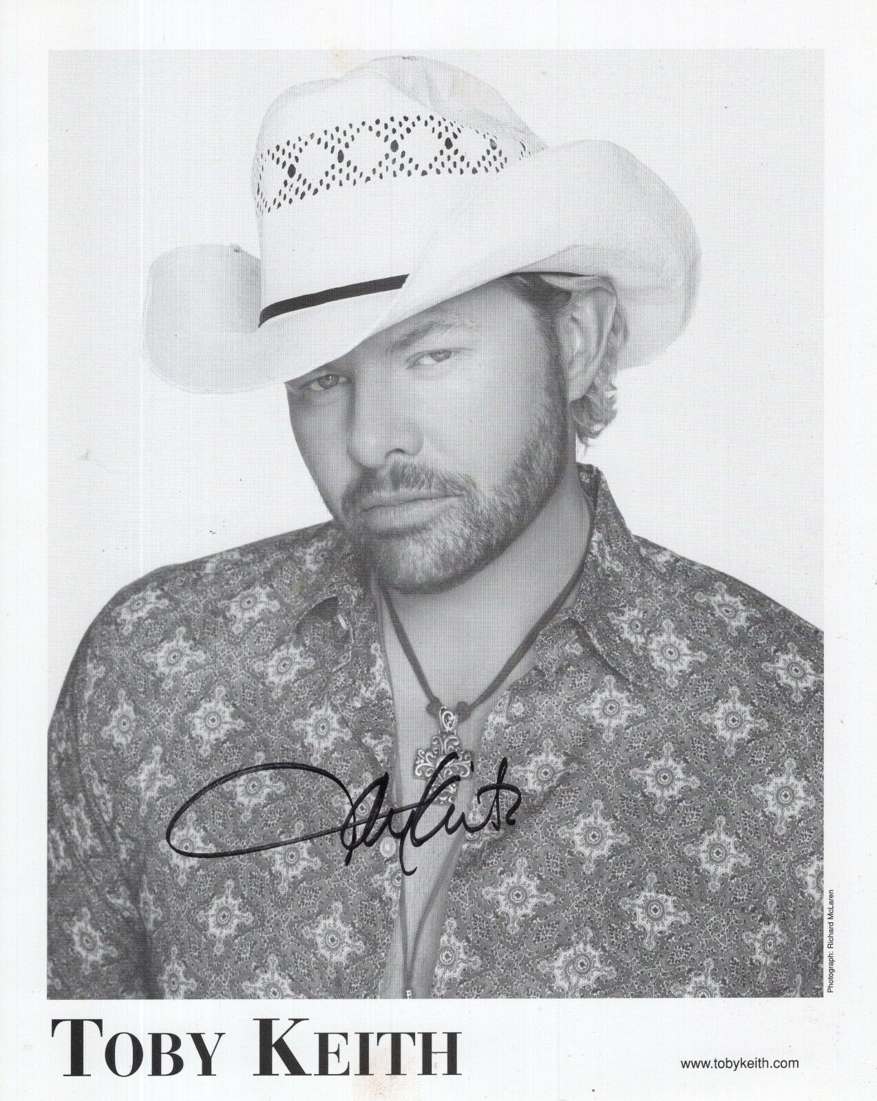 toby keith signature