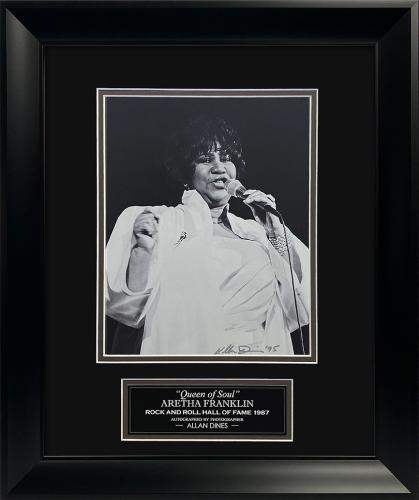 Aretha Franklin Queen of Soul reprint signed autographed photo #2 RP 