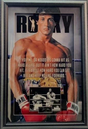 Rocky Memorabilia: Autographed Pictures, Authentic Signed Props